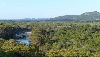 View of river from trail